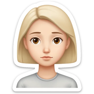 Patiently waiting sticker