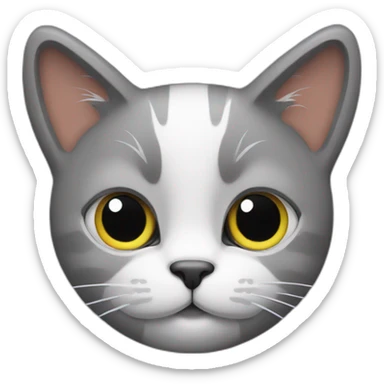 cat pictogram sticker
