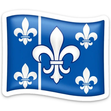 quebec flag sticker