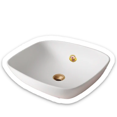 Light pink rose print sink and faucet  sticker