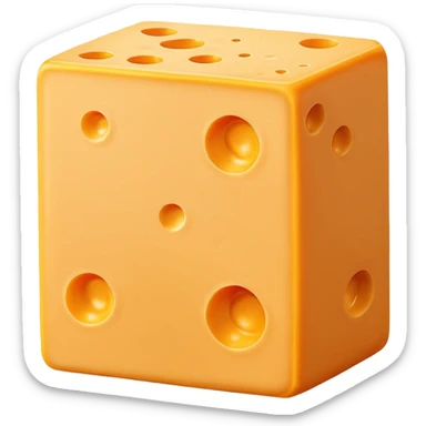 cheese sticker