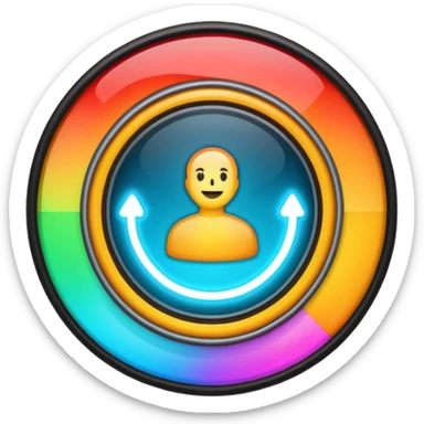 Access granted on a screen  sticker