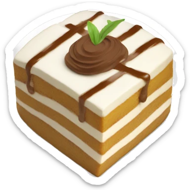 Banoffee cake sticker