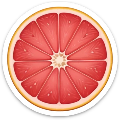 grapefruit  sticker
