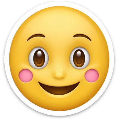 Smile emoji sticker