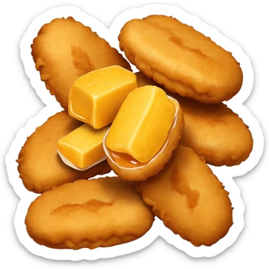 chicken nuggets  sticker