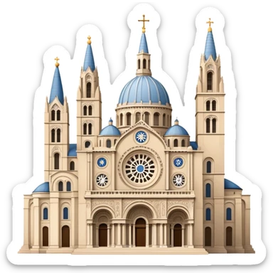 Basilique de fourviere lyon  sticker