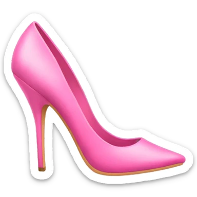 pink heels sticker