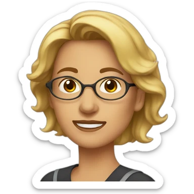 Cathy Angoujard  sticker