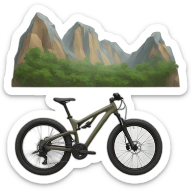 Mountain Bikes sticker