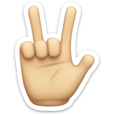 happy emoji with slay fingers sticker