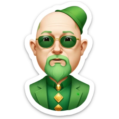 Sad Leprechaun sticker