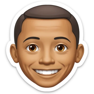 Barack Obama saying "Come on" sticker