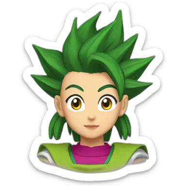 kefla dragonball super sticker