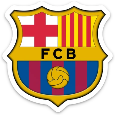 Emoji del Barcelona sticker