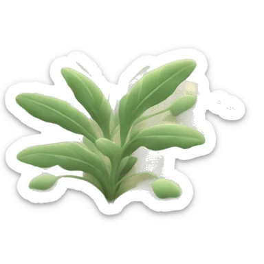 Open Light Sage green holy Bible with a light coloured gardens coming from the sides of the Bible  sticker