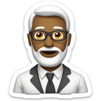 Noeud blanc  sticker