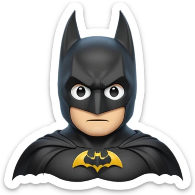 Cree moi un emoji batman sticker