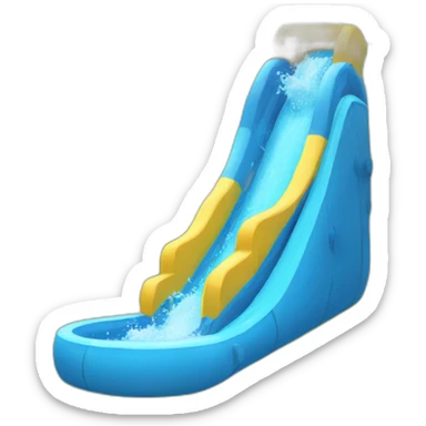 water slide sticker