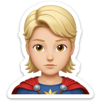 thinking about hero sticker