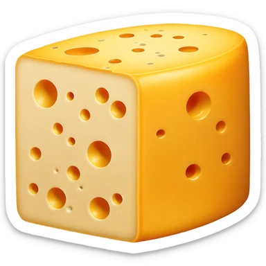Cheese sticker