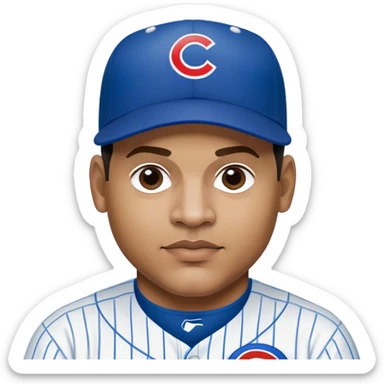 Sammy Sosa Chicago cubs sticker