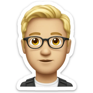 Stockholm style sticker