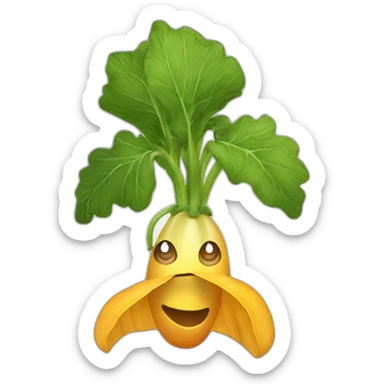 Verliebte Süßkartoffel sticker