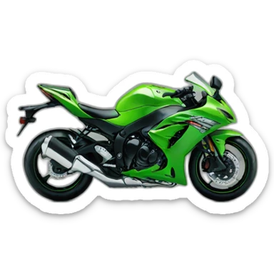 wave of kawasaki sticker
