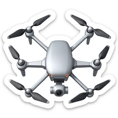 drone crasher sticker