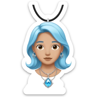 aquarius sign sticker