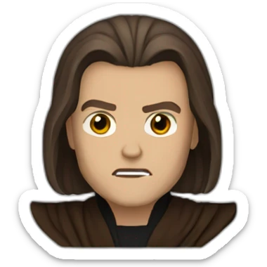 dark anakin skywalker sticker