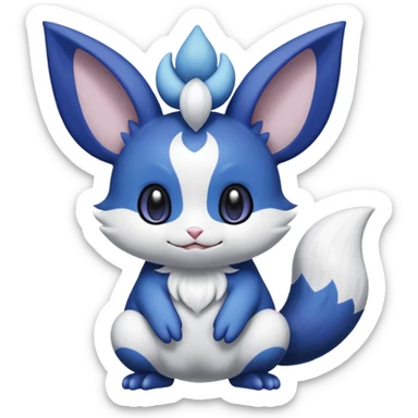 Noibat-Minccino-Meowstic-fusion sticker