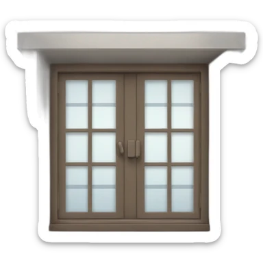 camara en ventana sticker