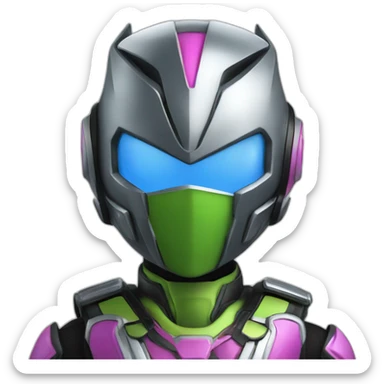 Kamen rider decade sticker