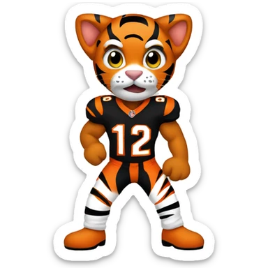 Bengals logo  sticker