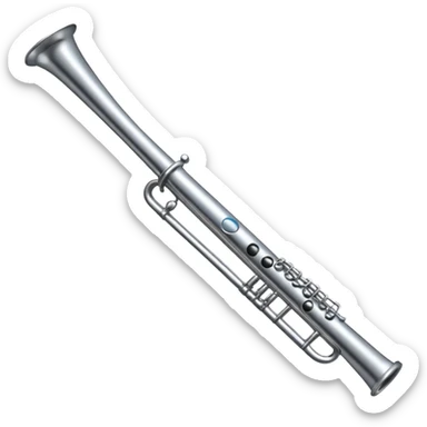 quiero una flauta travesera sticker