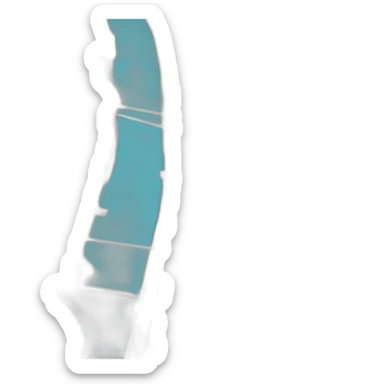 Map of the city Chicago sticker