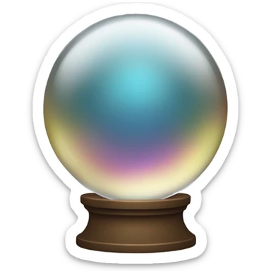 magic ball sticker