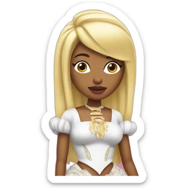 Nicki Minaj drama queen sticker