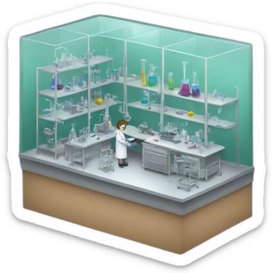 Laboratory sticker