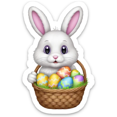 Easter Bunny sticker