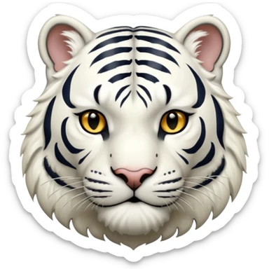 tigre balnc sticker