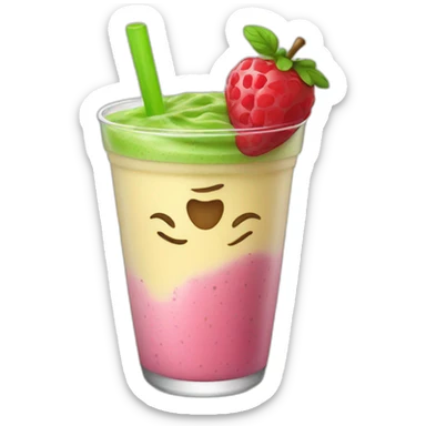 Smoothie sticker