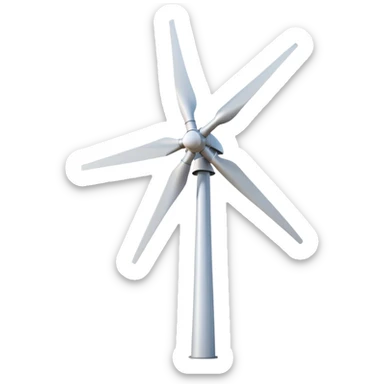 Wind Turbine sticker