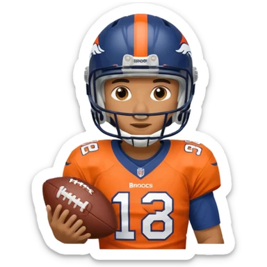 Broncos de Denver nfl sticker