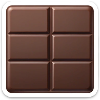 Chocolate  sticker