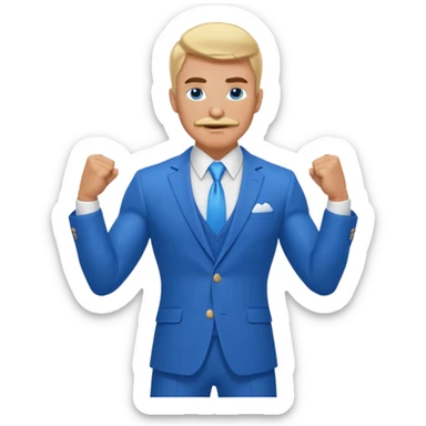 Omni man from invincible sticker