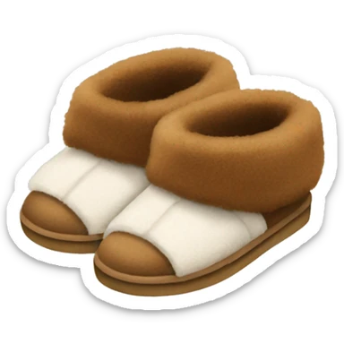 UGG slippers  sticker