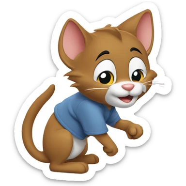 tom & jerry sticker